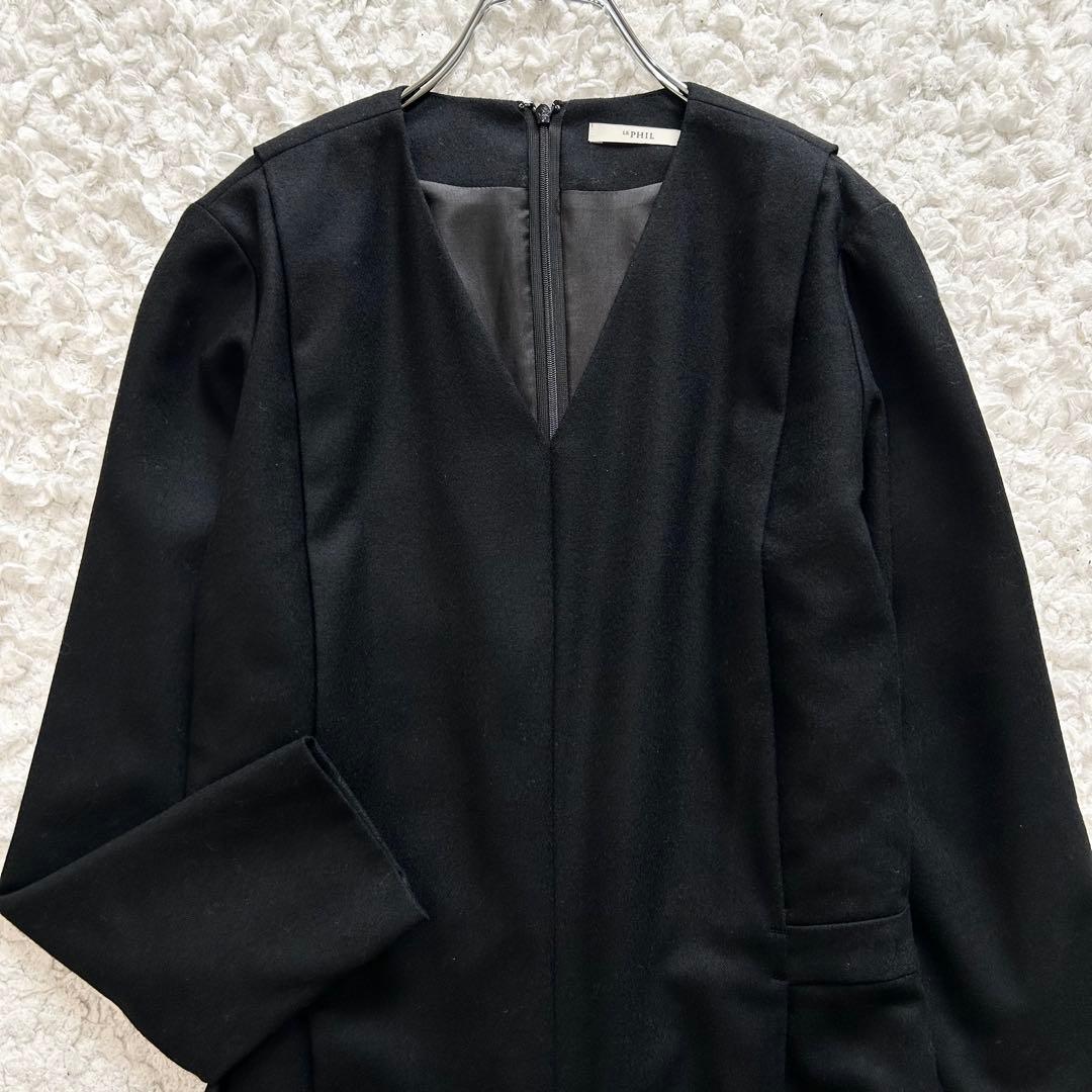 【美品✨】 ルフィル 22AW オールインワン ストレッチ 黒