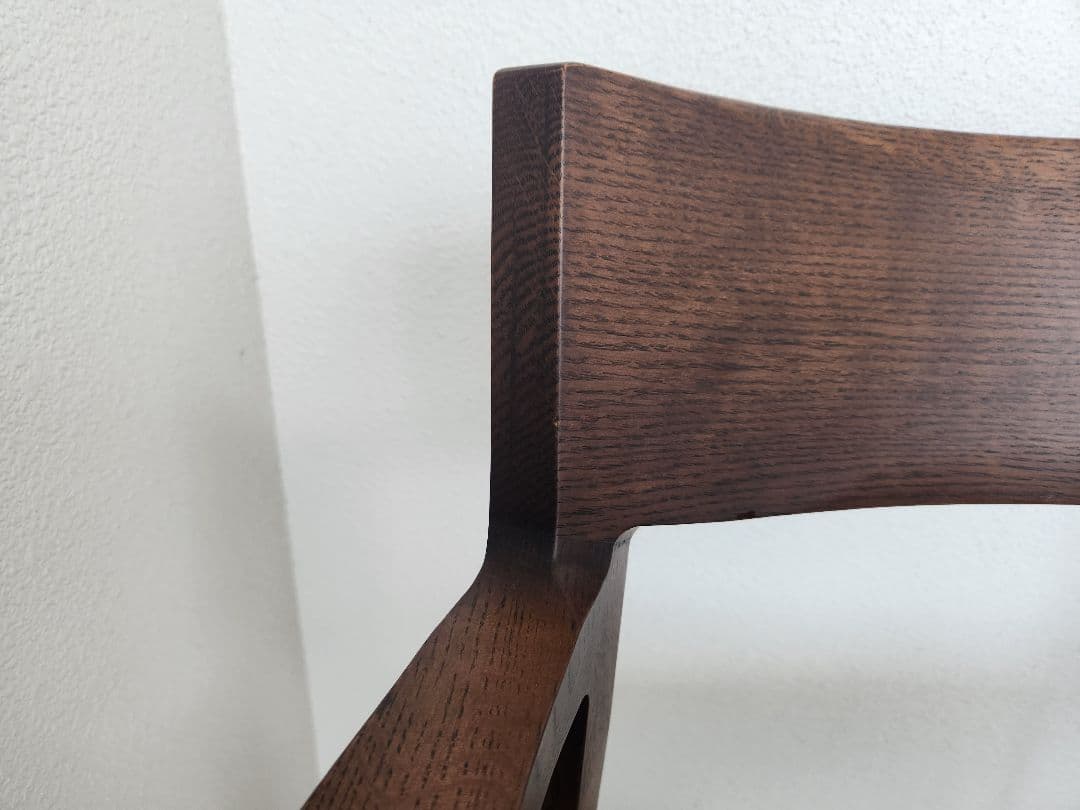 カリモク家具 ダイニングチェア CU6110K564 肘付き① １脚