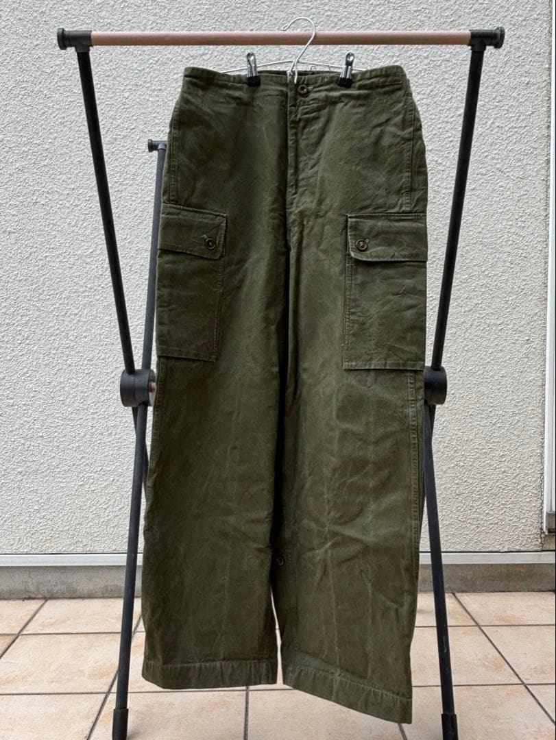 50s オランダ軍　ダブルフェイス フィールドパンツ