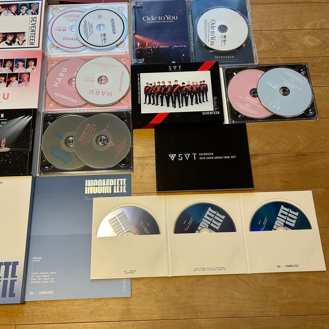セブチ　seventeen 過去　DVD Blu-ray まとめ売り