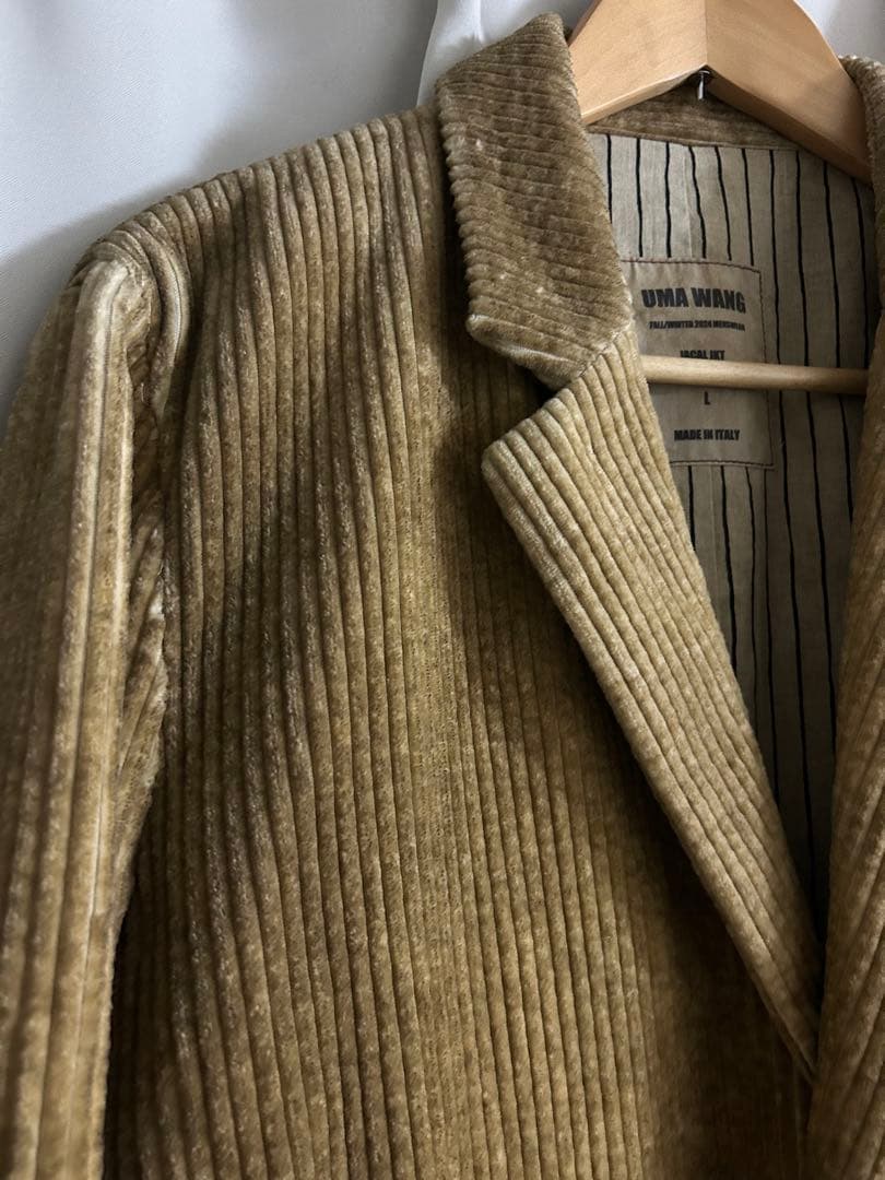 UMA WANG 24AW コーデュロイジャケット L ZIGGY CHEN