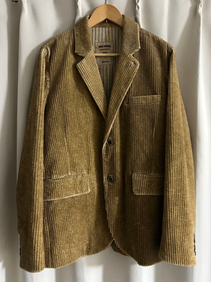 UMA WANG 24AW コーデュロイジャケット L ZIGGY CHEN