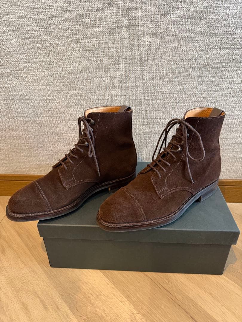 Crockett&Jones×BARNEYS NEWYORKダークブラウン 6E