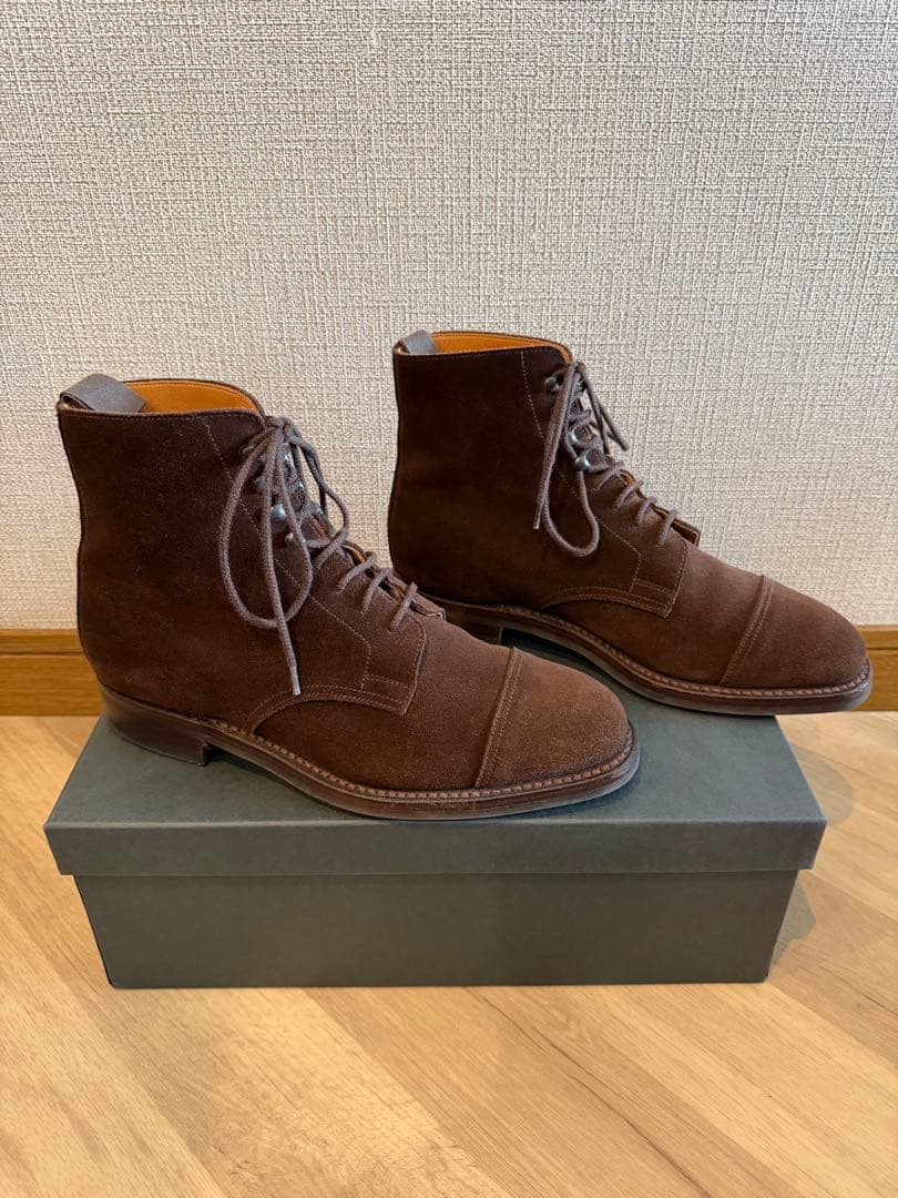 Crockett&Jones×BARNEYS NEWYORKダークブラウン 6E