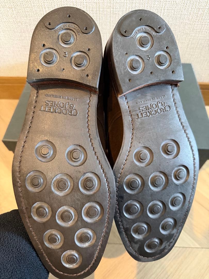 Crockett&Jones×BARNEYS NEWYORKダークブラウン 6E