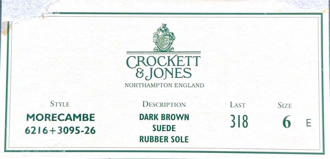 Crockett&Jones×BARNEYS NEWYORKダークブラウン 6E