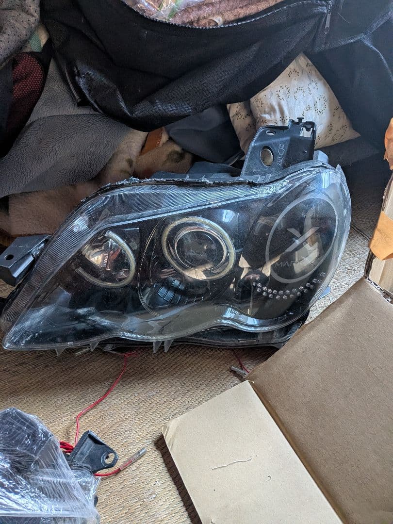 ぬ*ぬ様 マークXワンオフヘッドライト