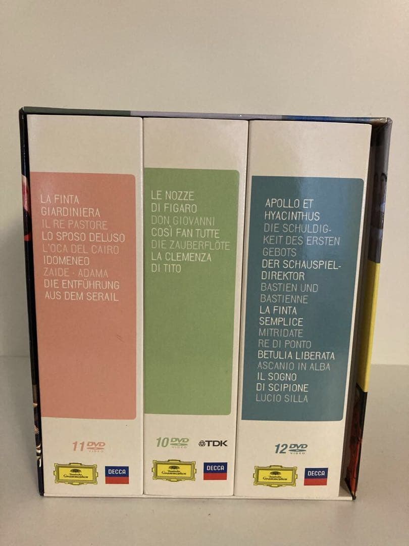 値下⭕️モーツァルト　全オペラ　DVD33枚組 外盤　06年ザルツブルク