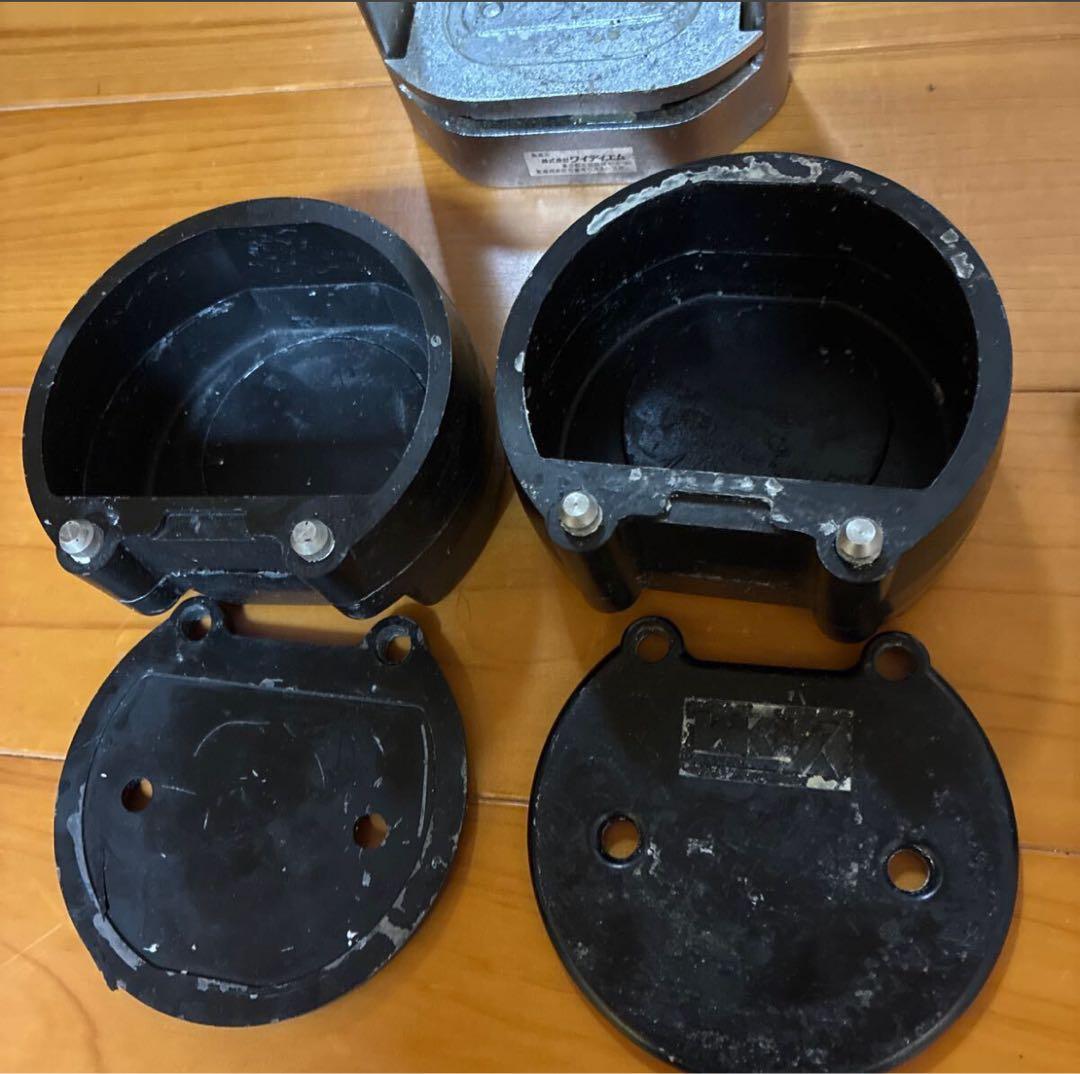 USED★YDM プレスとフラスコ 上顎用 下顎用セット 歯科技工