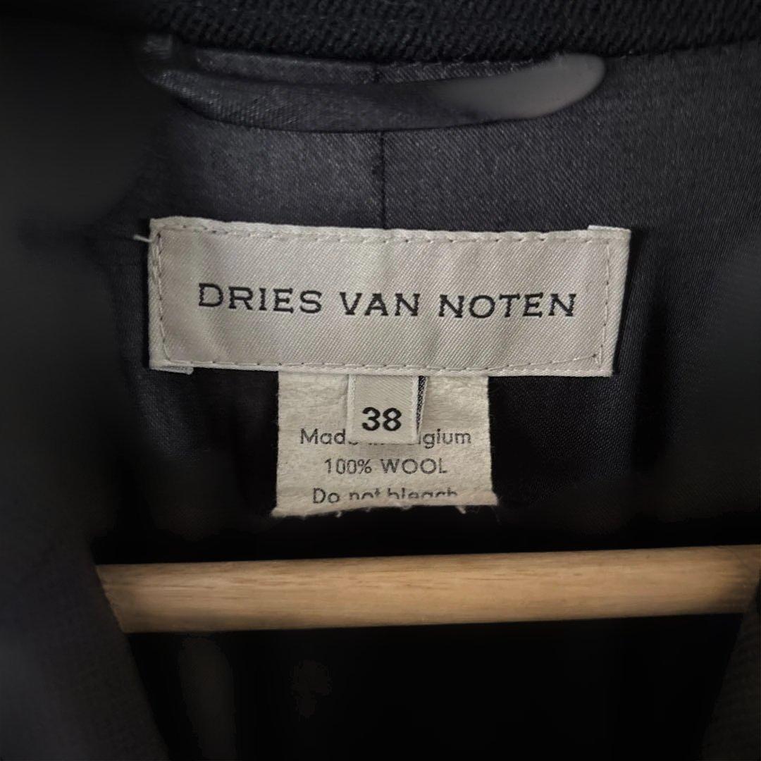 ドリスヴァンノッテン　dries van noten 黒　ブラックロングコート