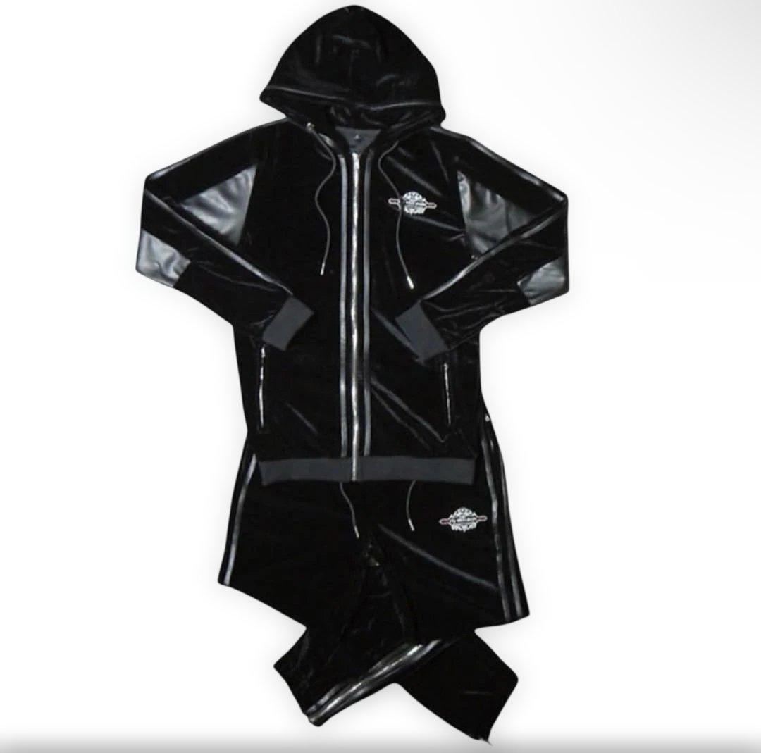 fly shit only ベロアセットアップ dab yvng boi p着用