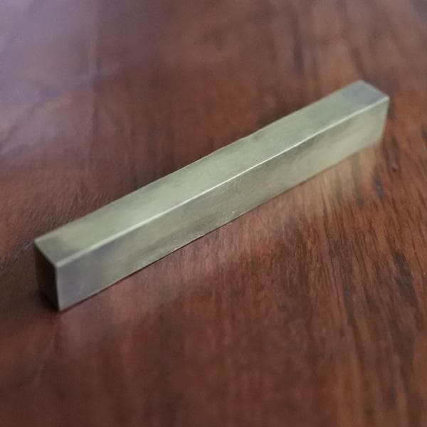 てんてん★真鍮の四角いカトラリーレスト（80mm）15本セット