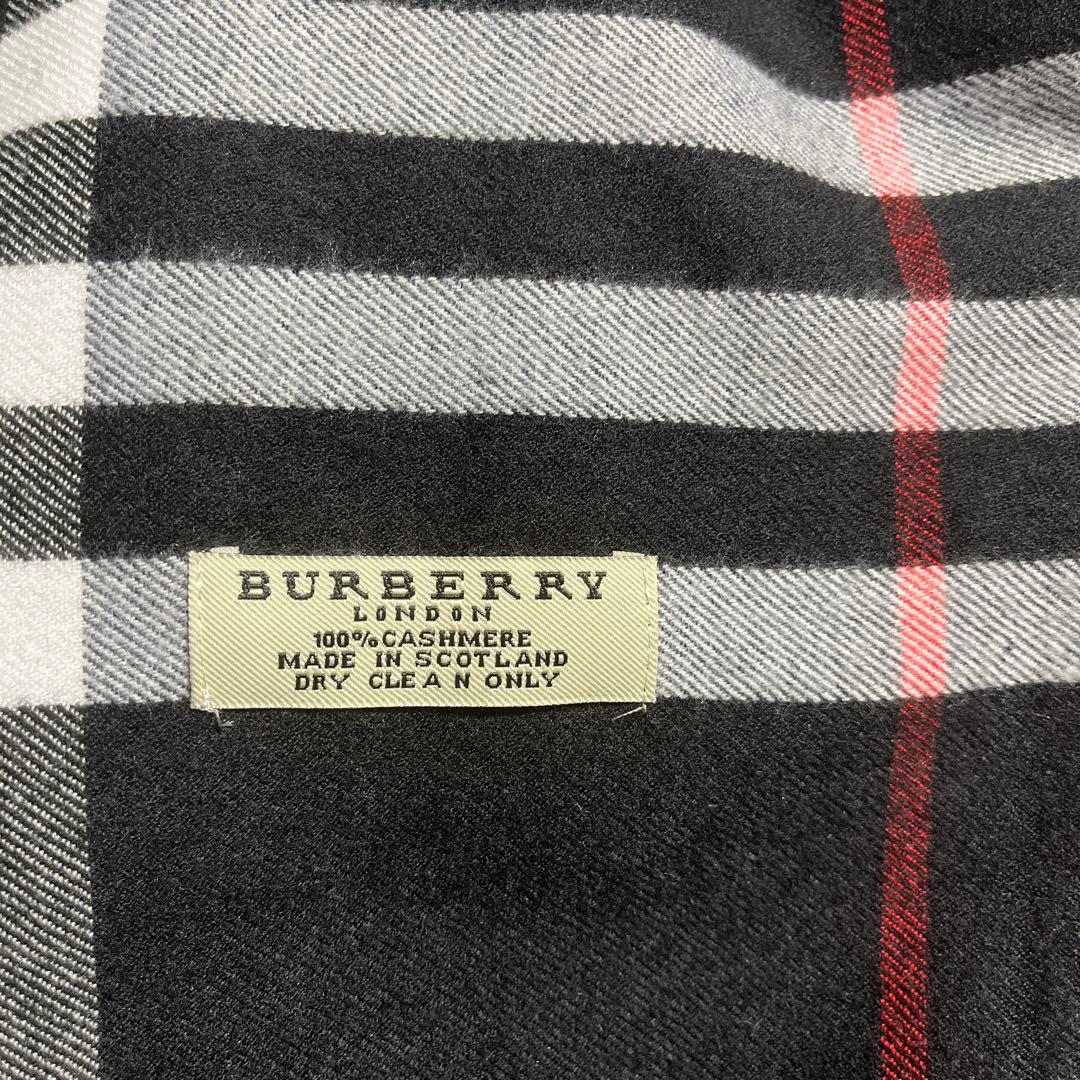 ※大幅値下げ中【超美品】BURBERRY マフラー カシミヤ100% バーバリー