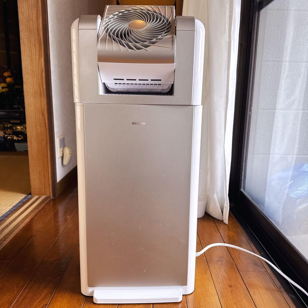 2021年製アイリスオーヤマ　サーキュレーター衣類乾燥除湿機KIJDC-K80