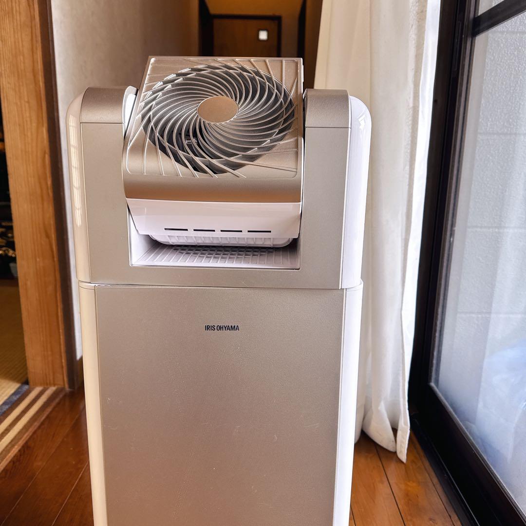 2021年製アイリスオーヤマ　サーキュレーター衣類乾燥除湿機KIJDC-K80