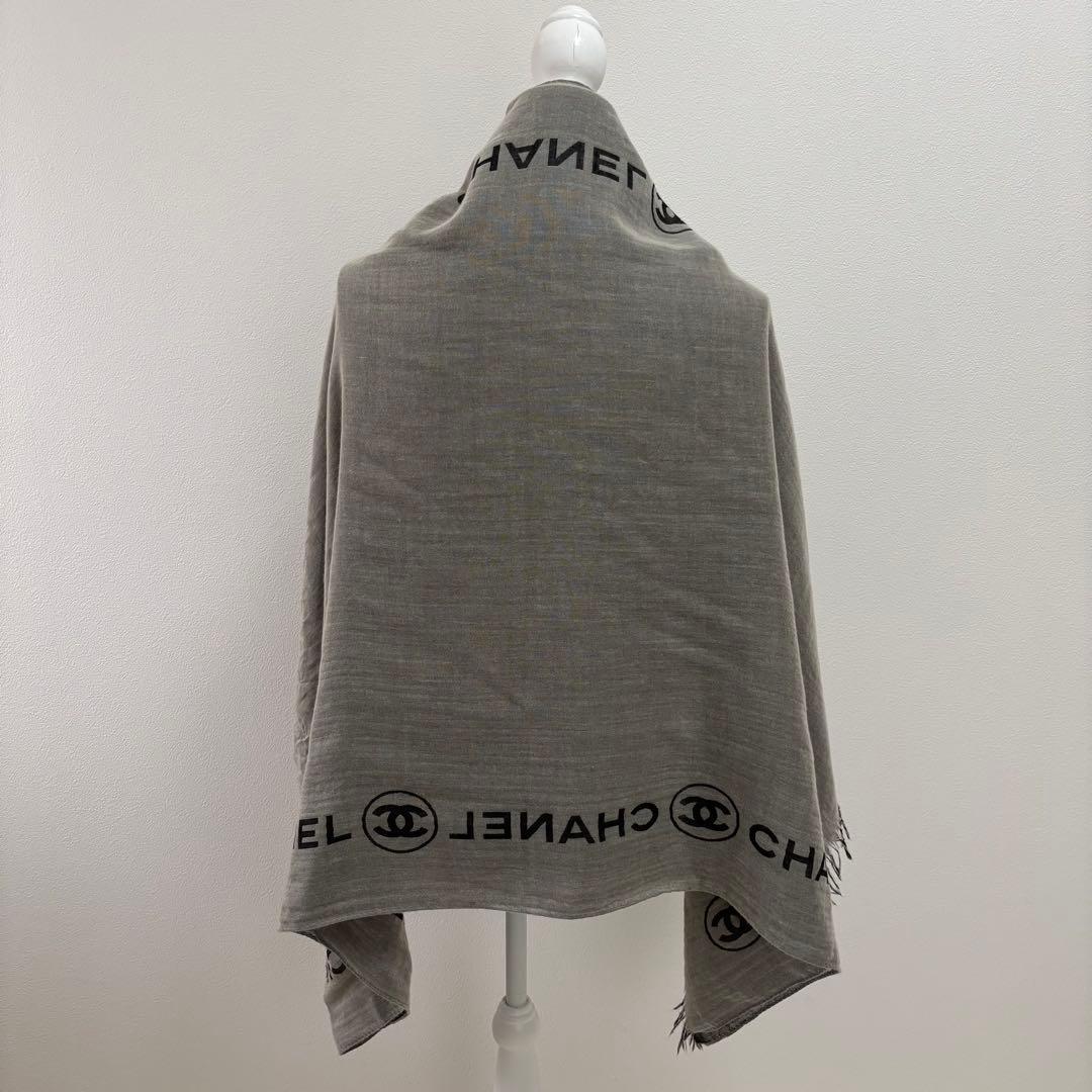 CHANEL シャネル ココマーク カシミヤ リバーシブル ストール マフラー