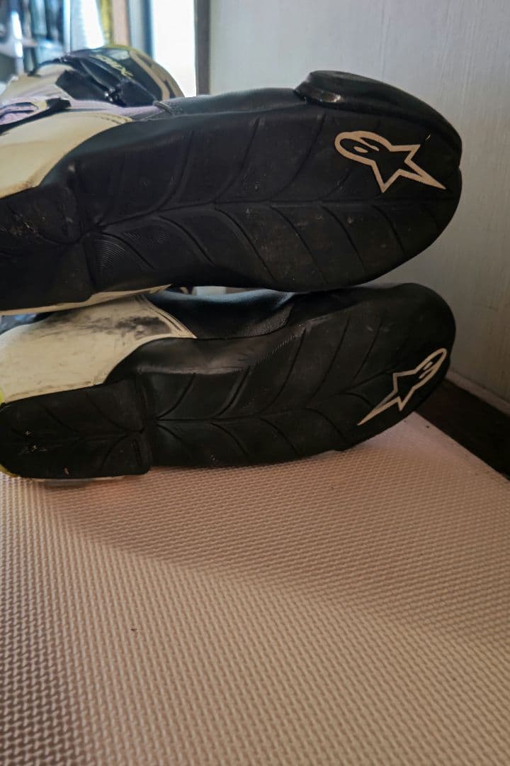 Alpinestars SMX-6 バイクブーツ ブラック/イエロー
