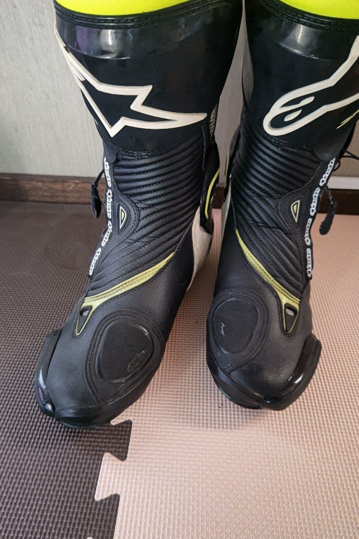 Alpinestars SMX-6 バイクブーツ ブラック/イエロー