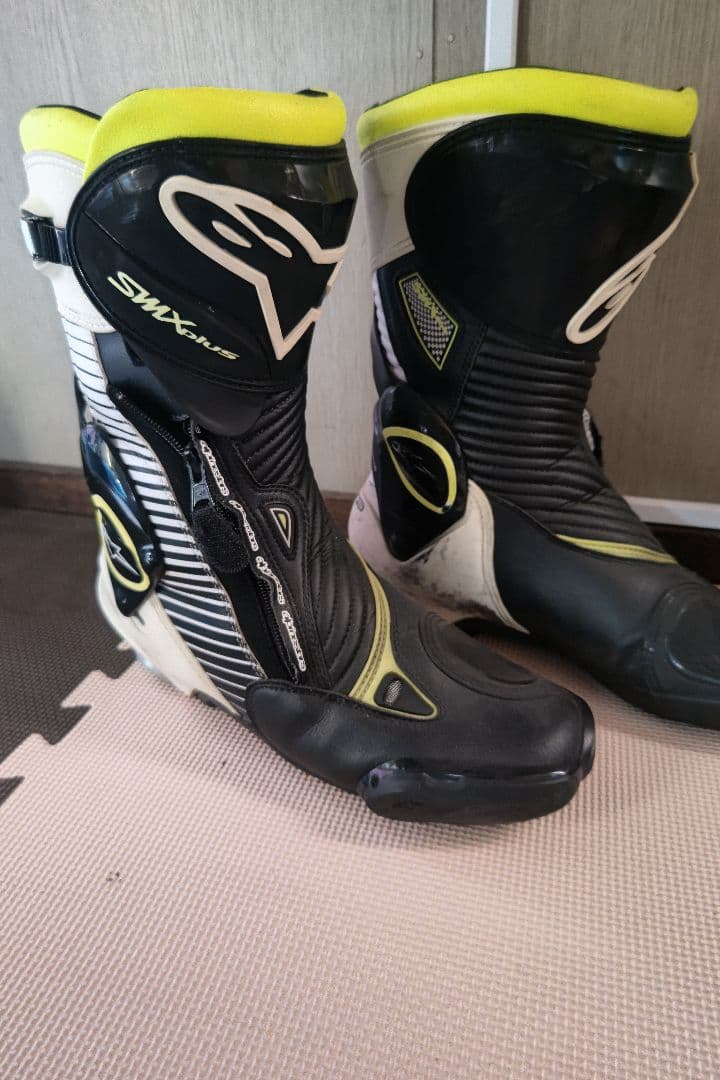 Alpinestars SMX-6 バイクブーツ ブラック/イエロー
