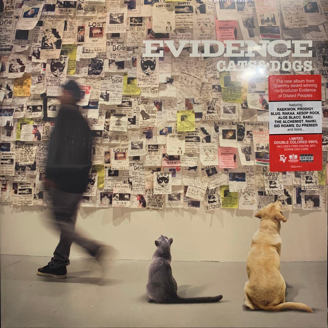 Evidence / Cats & Dogs 2LP 新品未開封