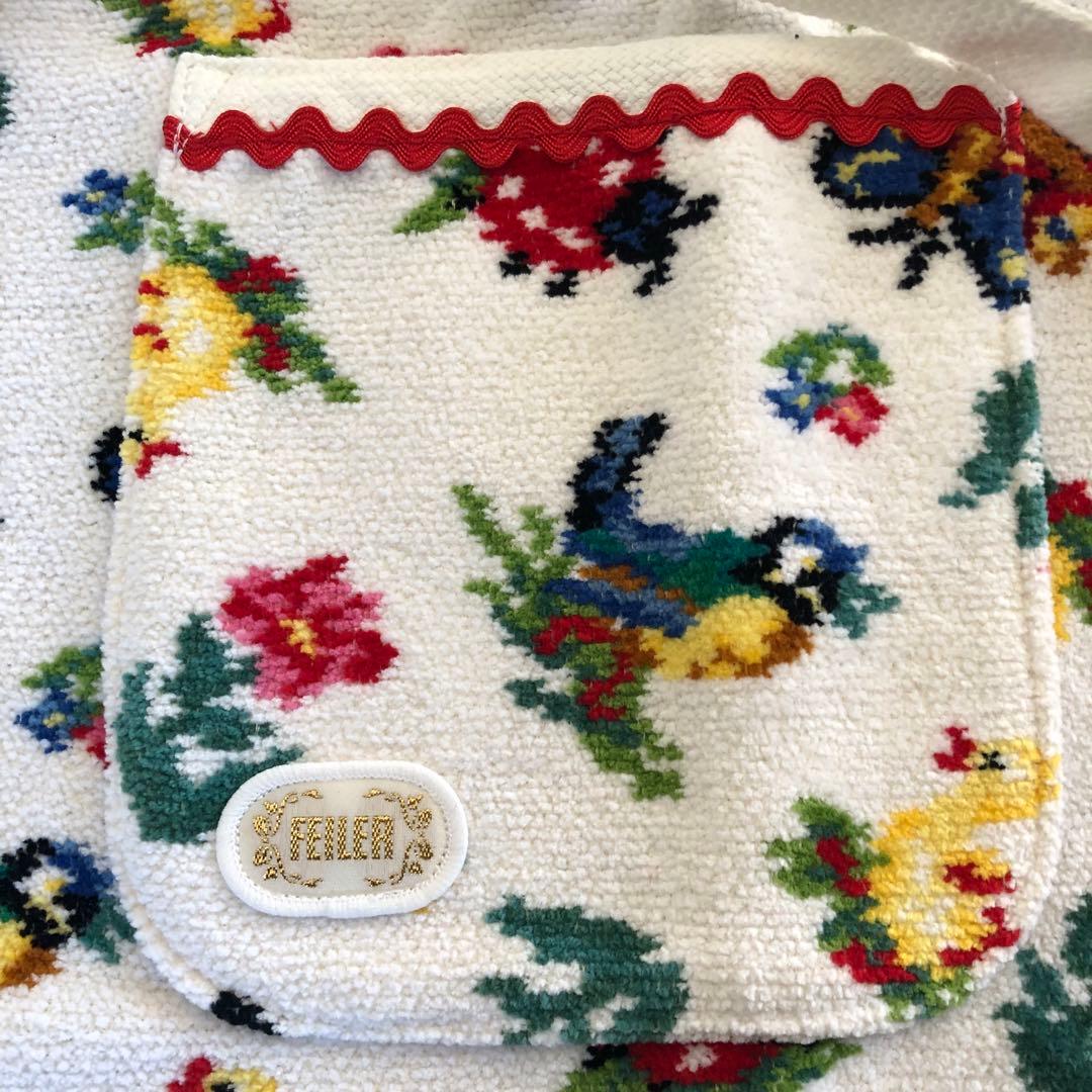 【新品未使用】FEILER フェイラー ハイジ エプロン ホワイト