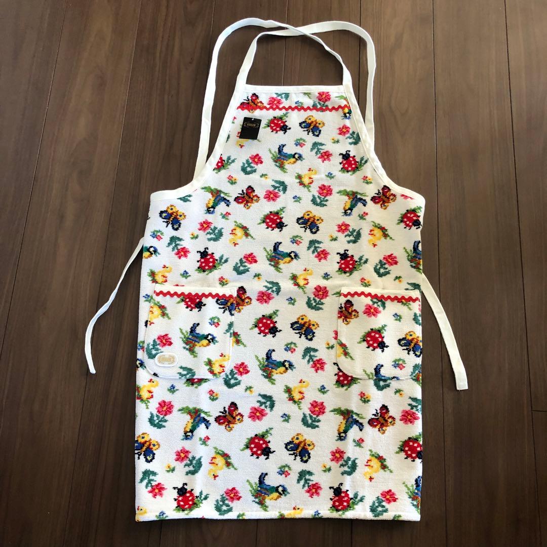 【新品未使用】FEILER フェイラー ハイジ エプロン ホワイト