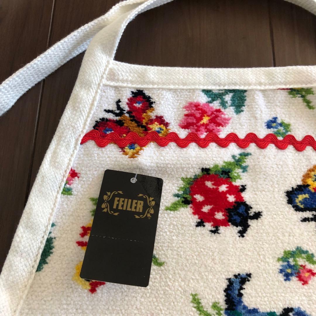 【新品未使用】FEILER フェイラー ハイジ エプロン ホワイト