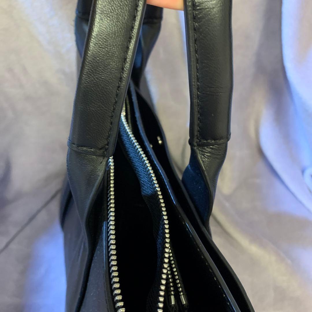 Theory 本革バッグ黒