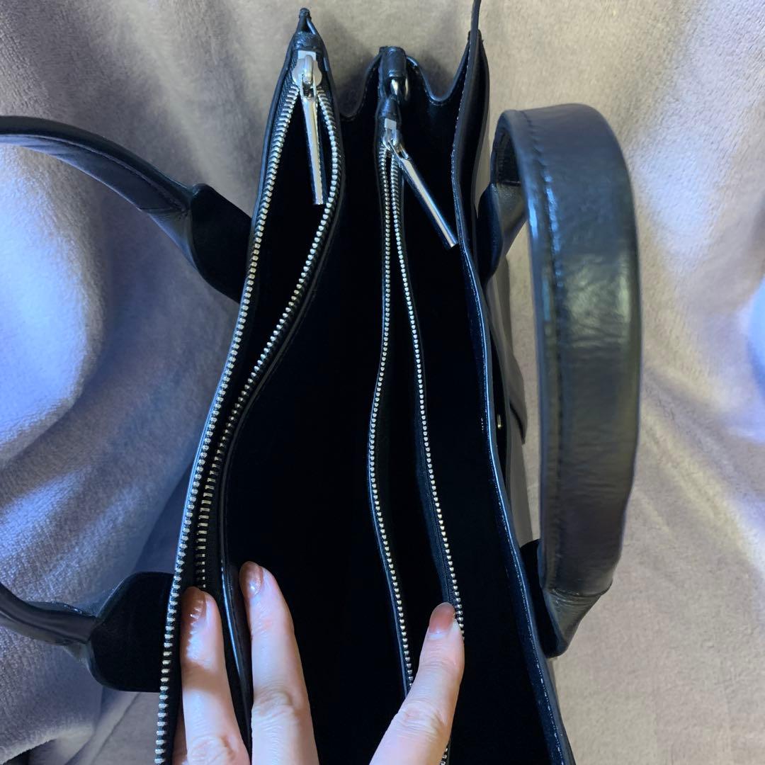 Theory 本革バッグ黒