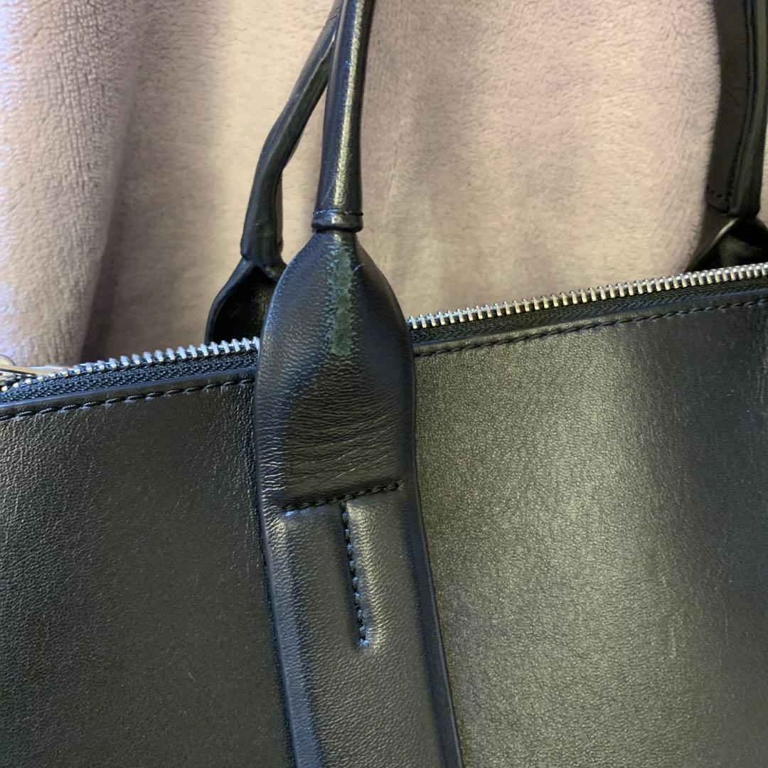Theory 本革バッグ黒