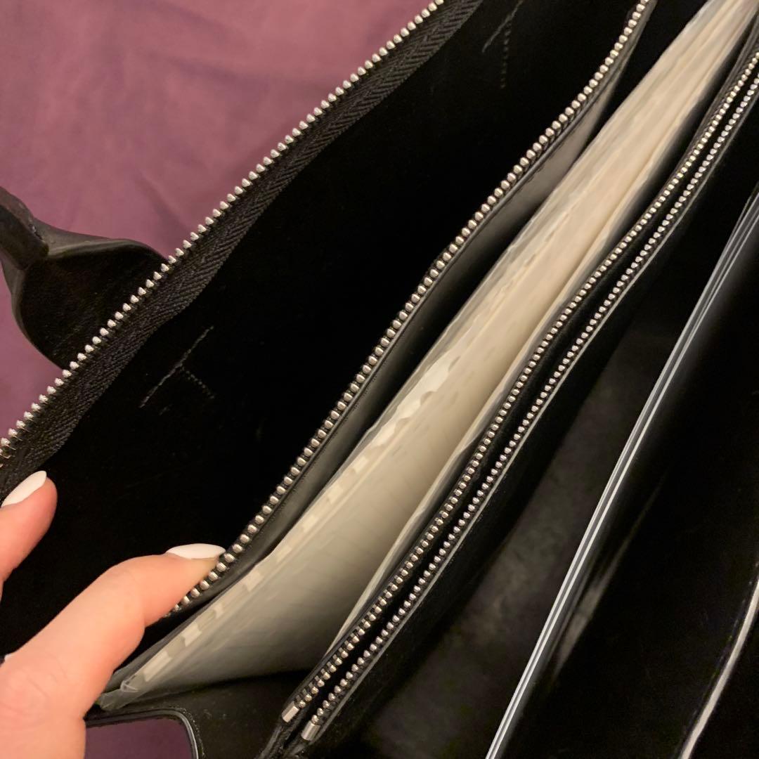 Theory 本革バッグ黒