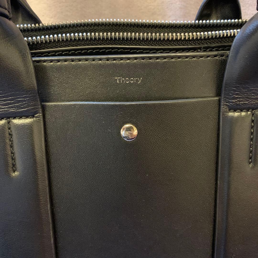 Theory 本革バッグ黒