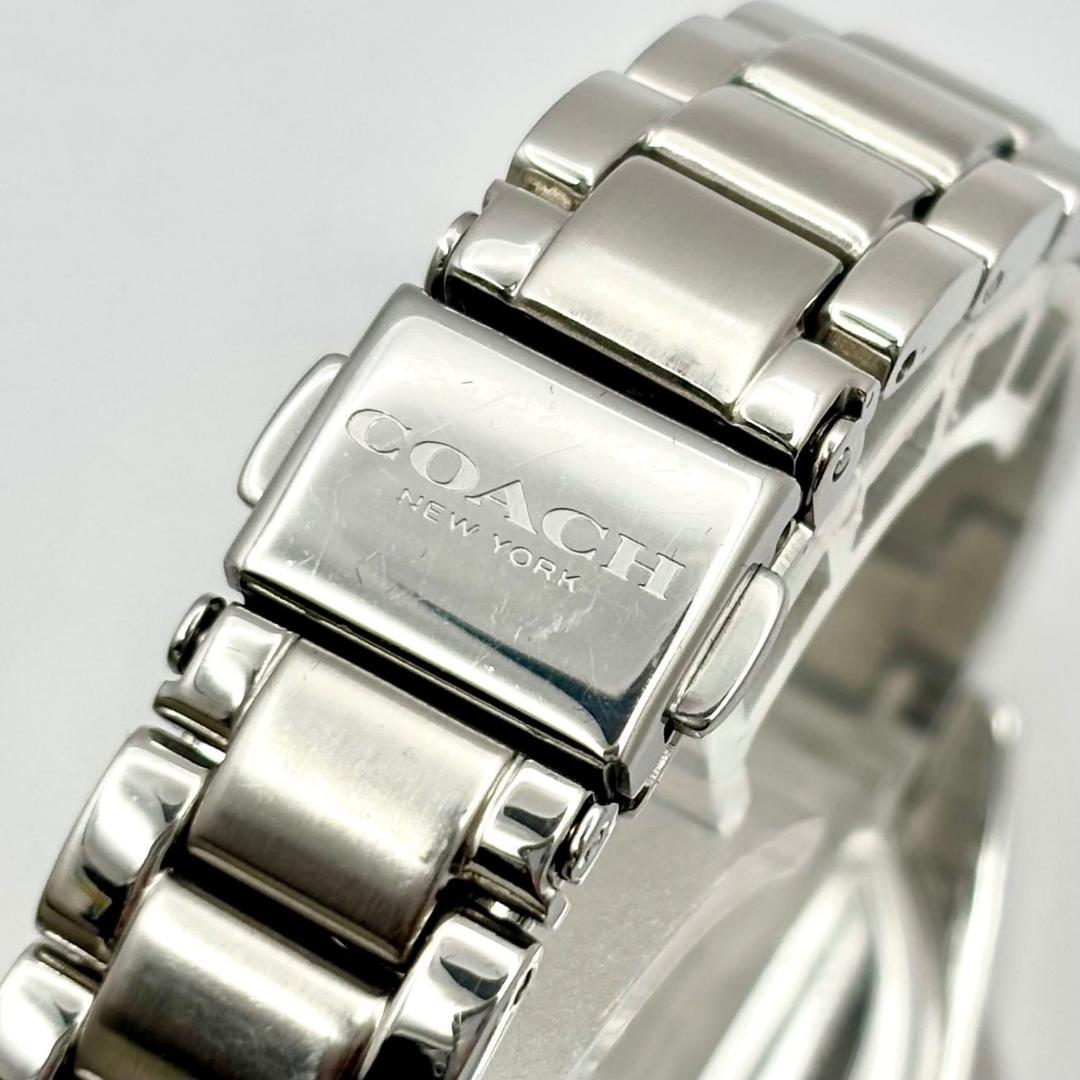 【希少/外観美品/新品電池】COACH コーチ レディース 腕時計 純正ベルト