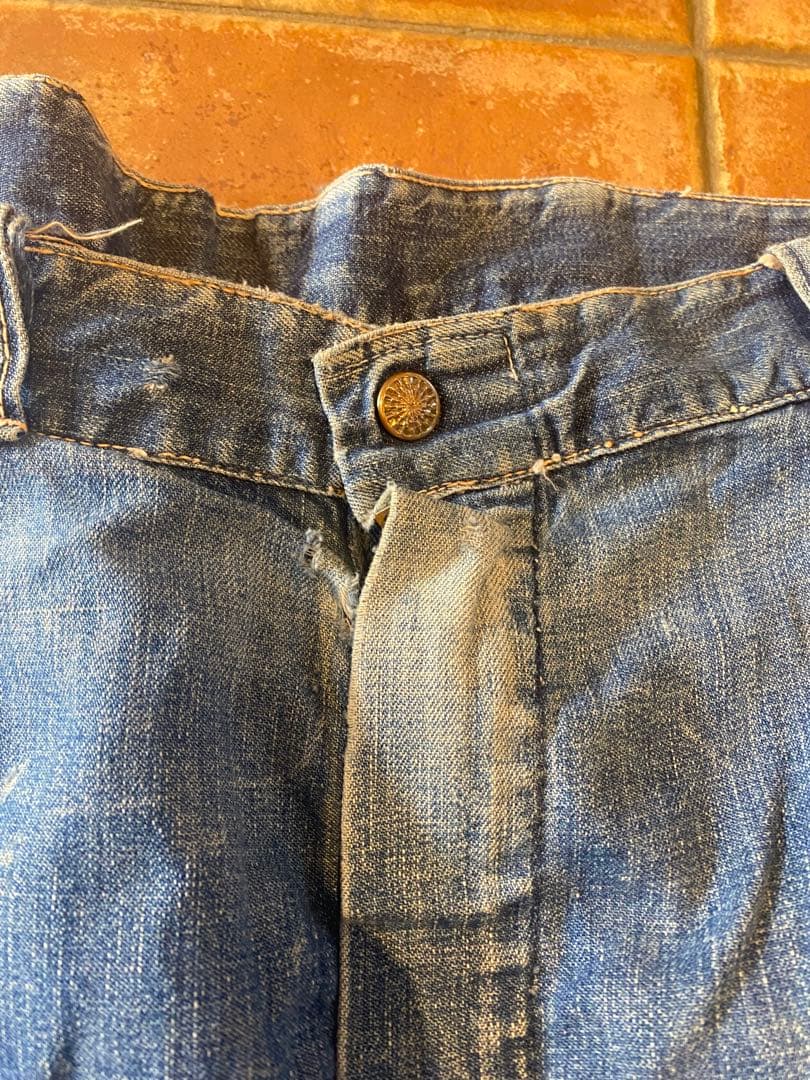 60s ？ペインターパンツ　ヴィンテージ　古着　ボロ