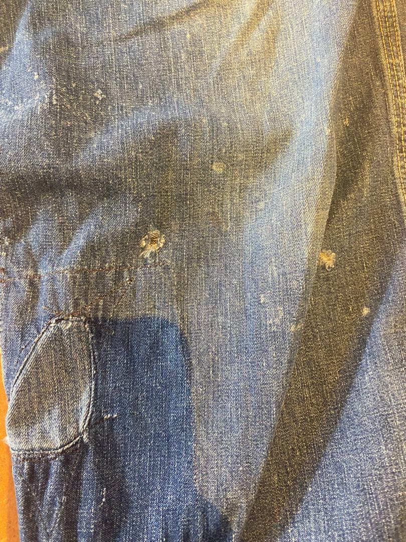 60s ？ペインターパンツ　ヴィンテージ　古着　ボロ