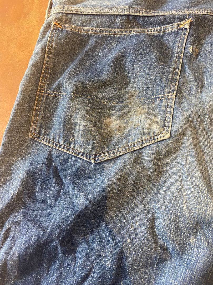 60s ？ペインターパンツ　ヴィンテージ　古着　ボロ