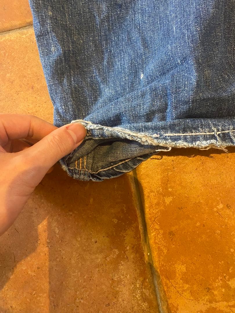 60s ？ペインターパンツ　ヴィンテージ　古着　ボロ