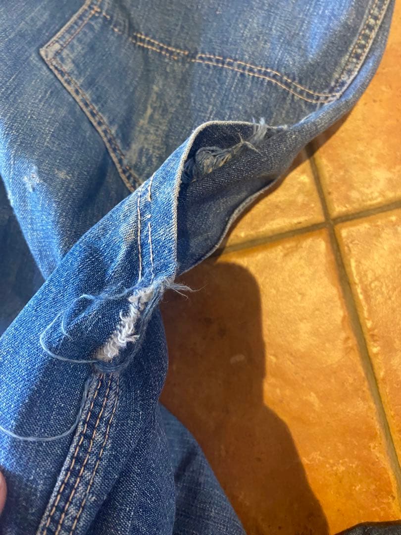 60s ？ペインターパンツ　ヴィンテージ　古着　ボロ