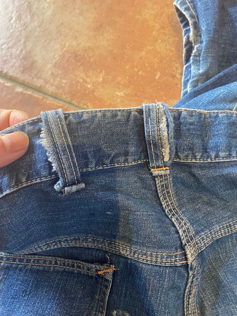 60s ？ペインターパンツ　ヴィンテージ　古着　ボロ