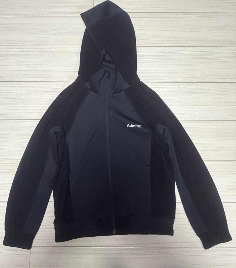 Admiral アドミラル フード付きジャージ レディースM ブラック上下セット