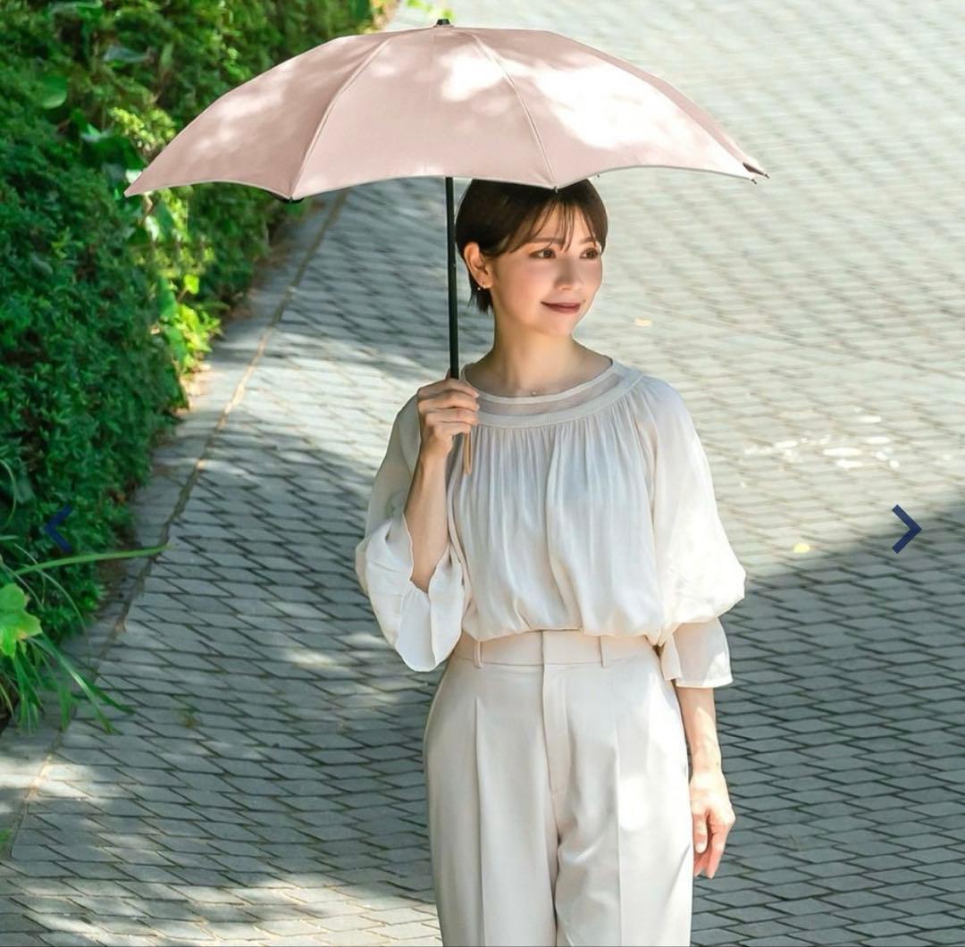 芦屋ロサブラン　3段折り プレーン　ピンク