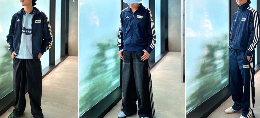 ま*こ様 adidas Oasis Tour Firebird Track XX