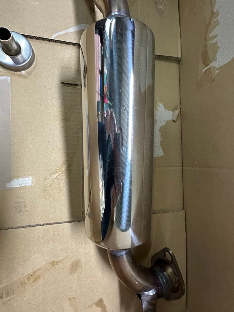 三菱アイ　ウイルズウインマフラ