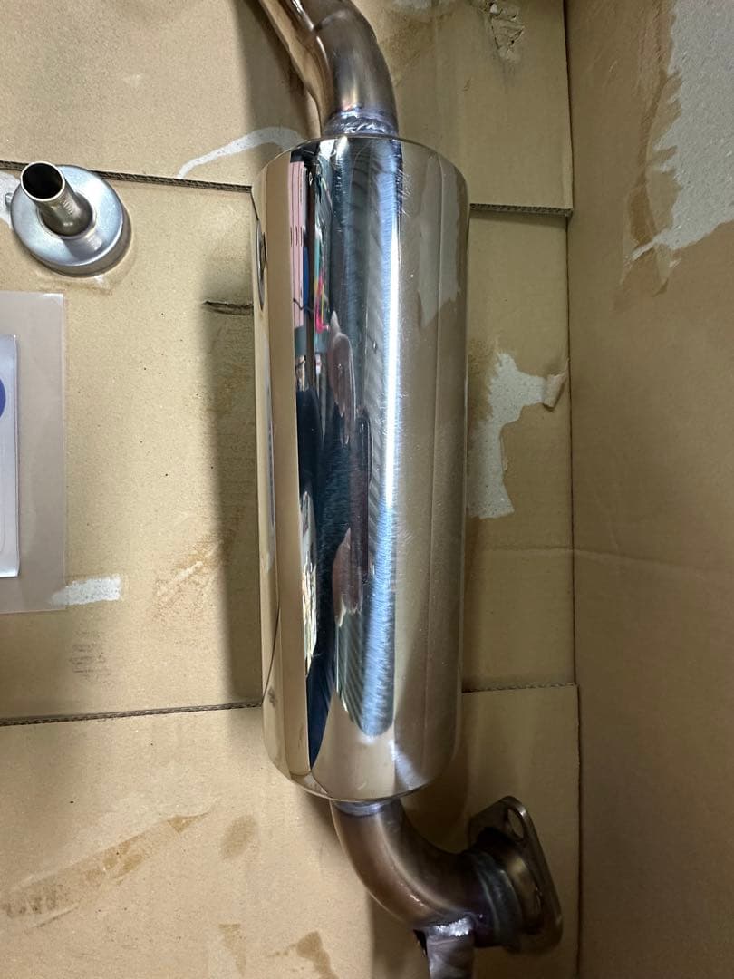 三菱アイ　ウイルズウインマフラ