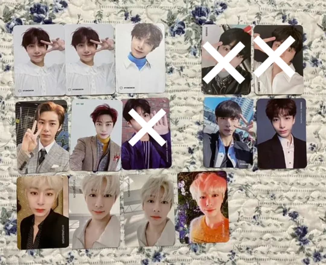 monsta x モネク ヒョンウォン トレカ