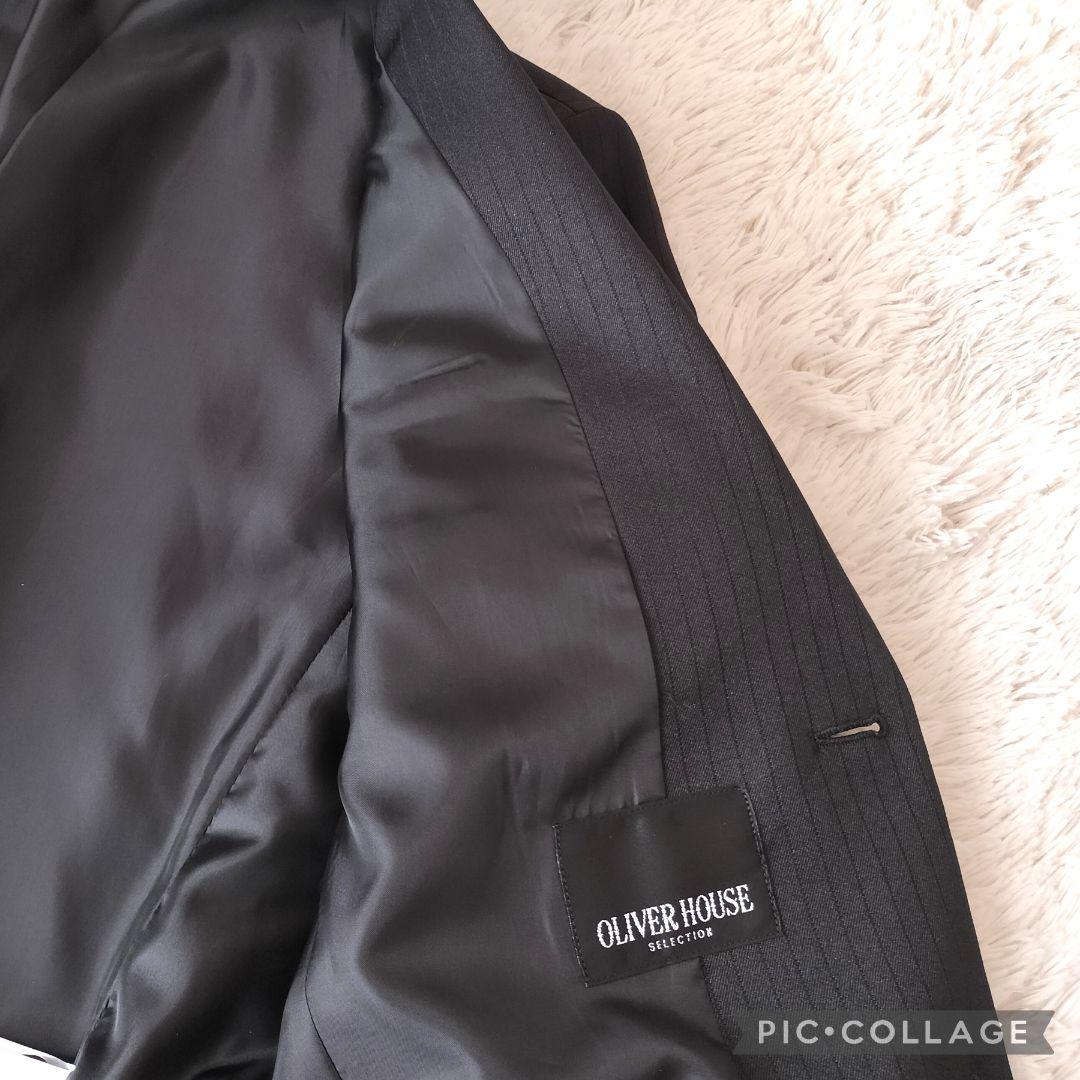 未使用級 オリバーハウス 男の子フォーマルスーツ 160｜卒服 5点セット黒