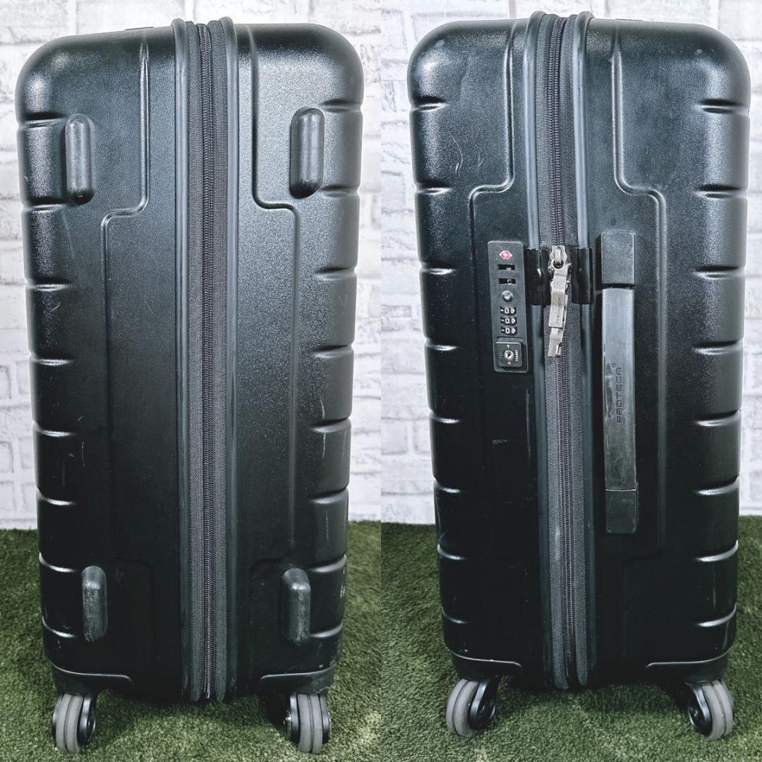 プロテカ スーツケース 38L 360 ポリカーボネート 機内持ち込み ブラック