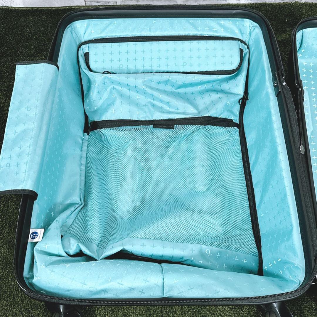 プロテカ スーツケース 38L 360 ポリカーボネート 機内持ち込み ブラック