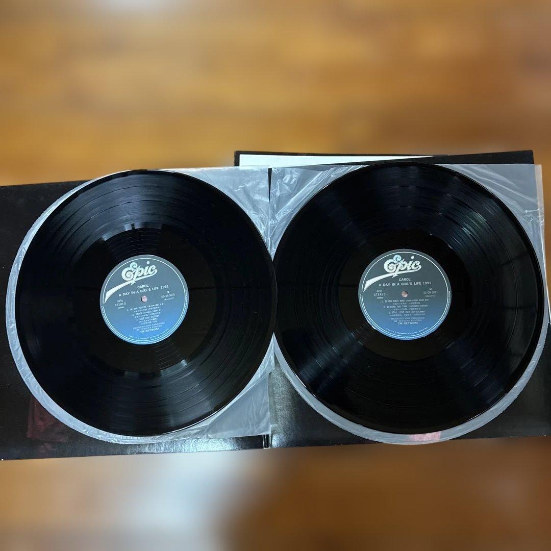 CAROL TMNETWORK 2枚組アルバムレコード
