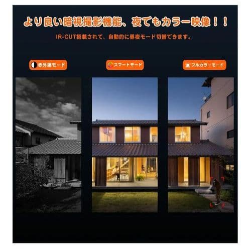 【新品・未使用】YESKAMO ワイヤレス 500万画素 増設カメラ【2個纏め】